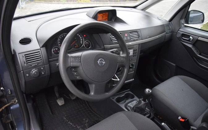 Opel Meriva cena 13999 przebieg: 136740, rok produkcji 2009 z Środa Wielkopolska małe 326